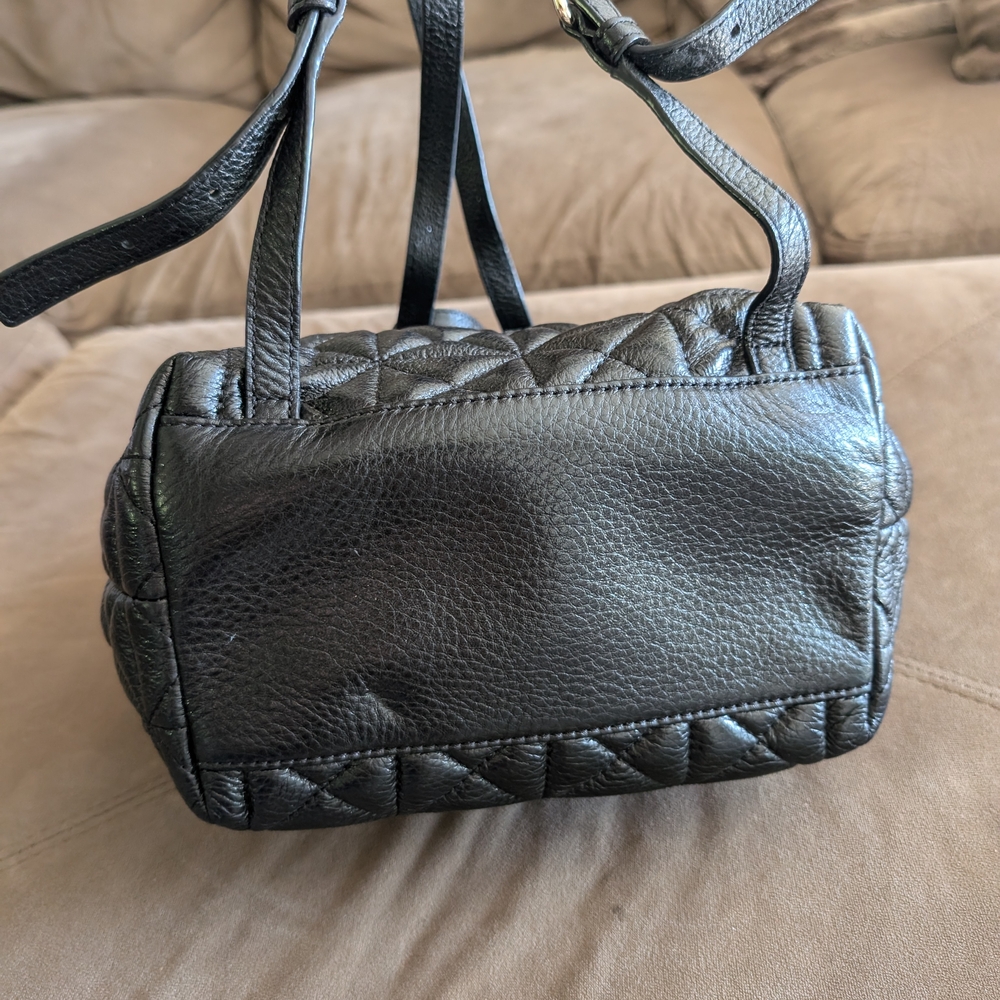 Kate Spade Black Quilted Backpack - Picture 4 of 7